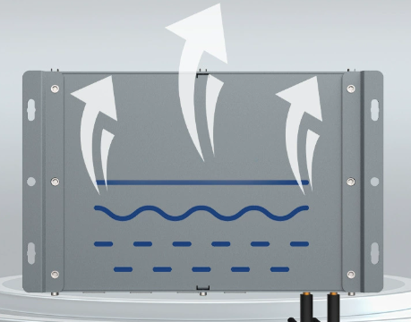 全铝微型工控机无风扇全密闭嵌入式迷你工控机电脑防尘工业主机